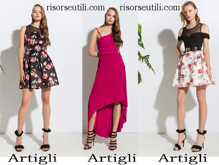 Dresses Artigli 2018 spring summer for women clothing