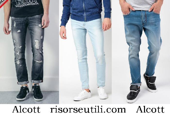 Jeans Alcott 2018 new arrivals for men denim clothing