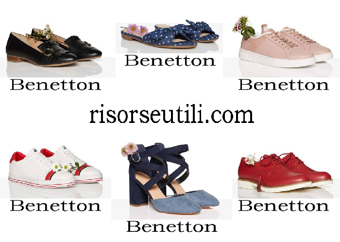 Shoes Benetton 2018 new arrivals footwear for women