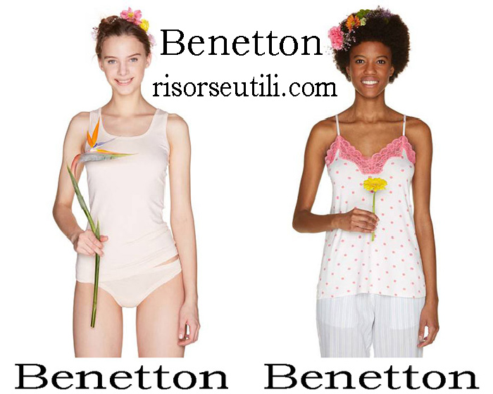 Underwear Benetton 2018 lingerie new arrivals for women