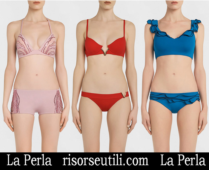 Bikinis La Perla 2018 new arrivals swimwear for women accessories
