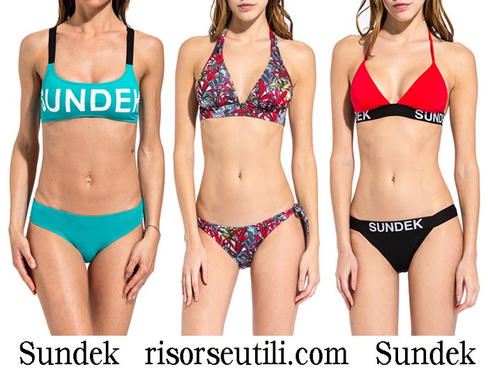 Bikinis Sundek 2018 new arrivals swimwear for women accessories