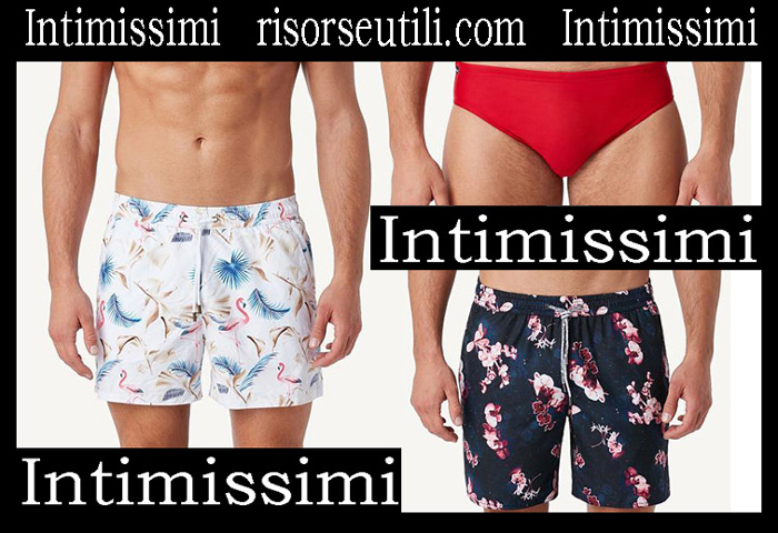 Boardshorts Intimissimi 2018 new arrivals swimwear for men accessories