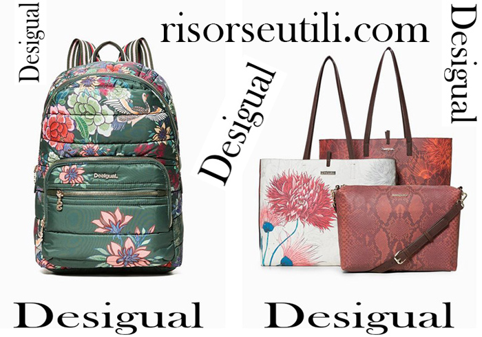 Bags Desigual 2018 new arrivals handbags accessories
