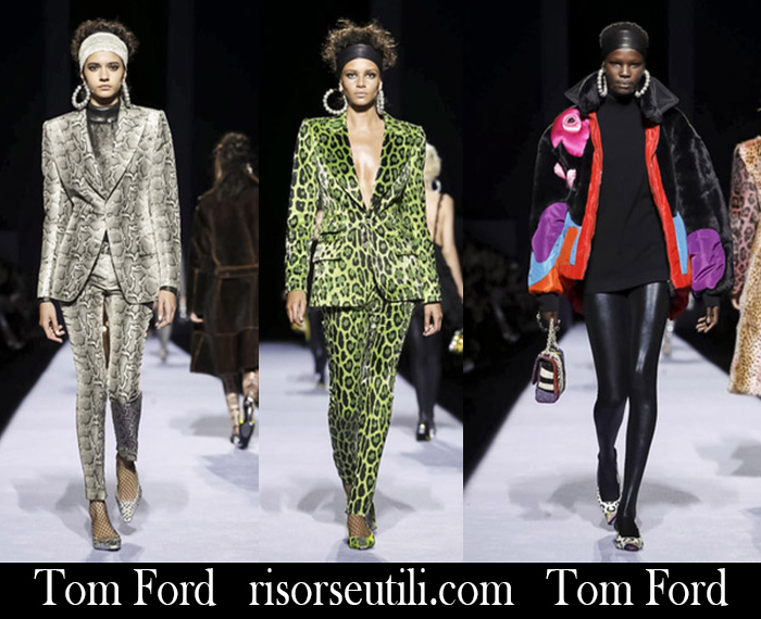Clothing Tom Ford 2018 2019 Women's New Arrivals Fall Winter