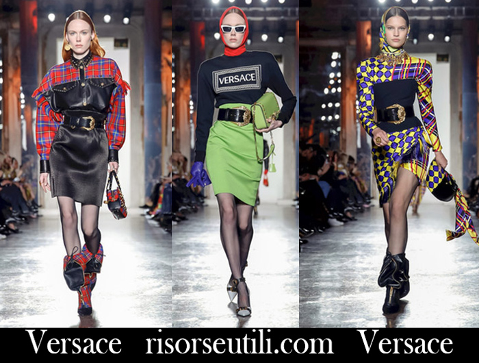 Clothing Versace 2018 2019 Women's New Arrivals Fall Winter