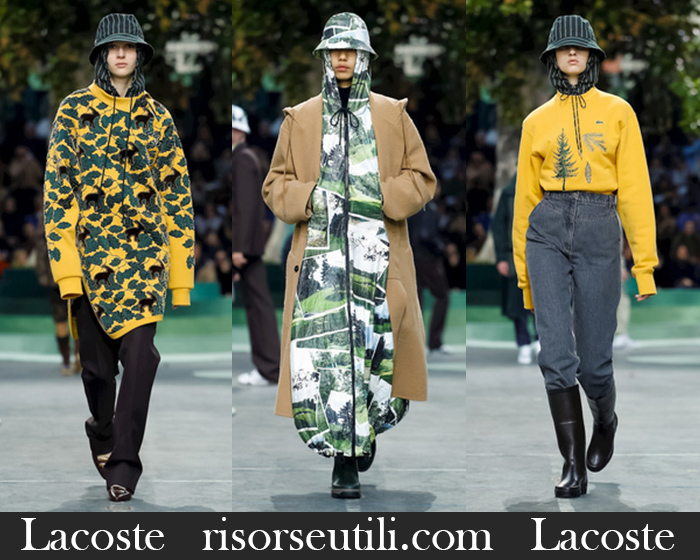 Fashion Lacoste 2018 2019 Women's New Arrivals Fall Winter