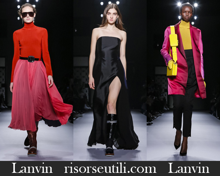 Fashion Lanvin 2018 2019 Women's New Arrivals Fall Winter