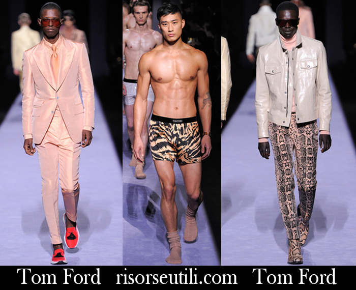 Fashion Tom Ford 2018 2019 Men's New Arrivals Fall Winter
