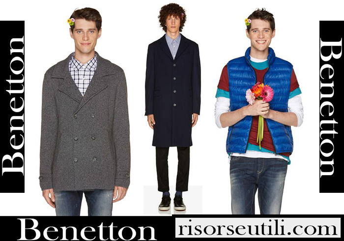 Jackets Benetton 2018 2019 Men's New Arrivals Fall Winter