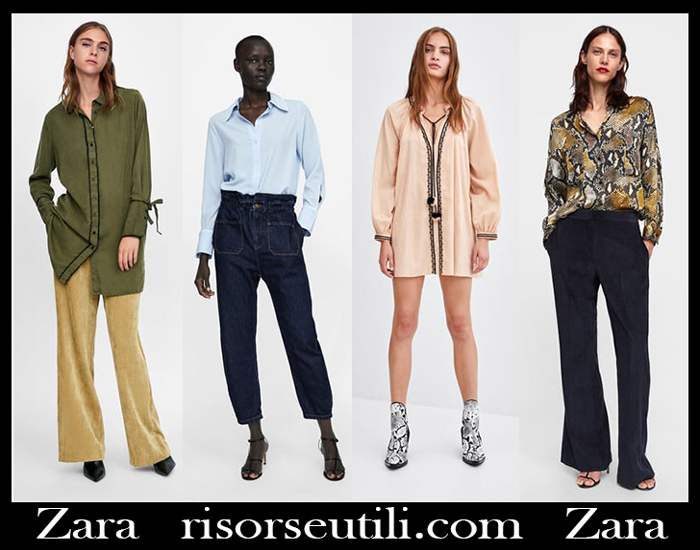 Shirts Zara 2018 2019 Women's New Arrivals Fall Winter