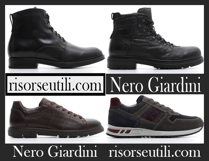 Shoes Nero Giardini 2018 2019 Men's New Arrivals Fall Winter