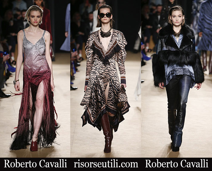 Clothing Roberto Cavalli 2018 2019 women's new arrivals fall winter