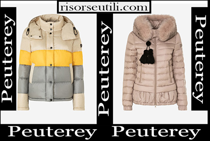 Down jackets Peuterey 2018 2019 women's new arrivals fall winter