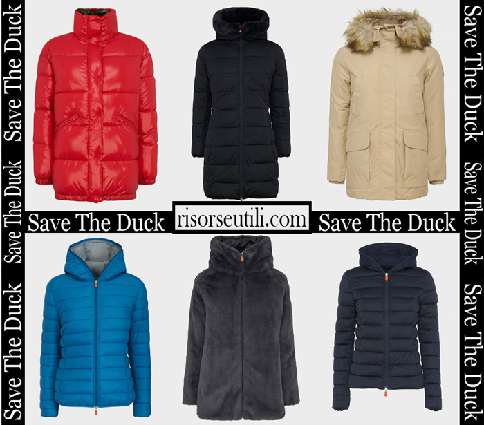 Down Jackets Save The Duck 2018 2019 Women's New Arrival