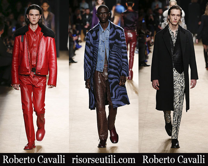 Fashion Roberto Cavalli 2018 2019 Men's New Arrivals Winter