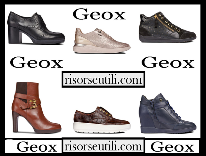 Shoes Geox 2018 2019 Women's New Arrivals Fall Winter