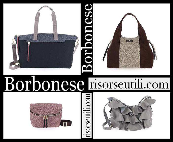 Bags Borbonese 2018 2019 Women's New Arrivals Fall Winter