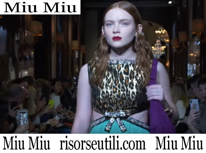 Fashion Show Miu Miu 2019 Women's Spring Summer