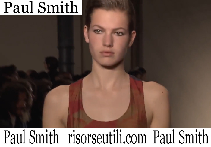 Fashion Show Paul Smith 2019 Women's Spring Summer