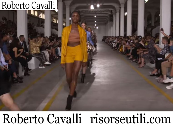 Fashion Show Roberto Cavalli 2019 Women's Spring Summer