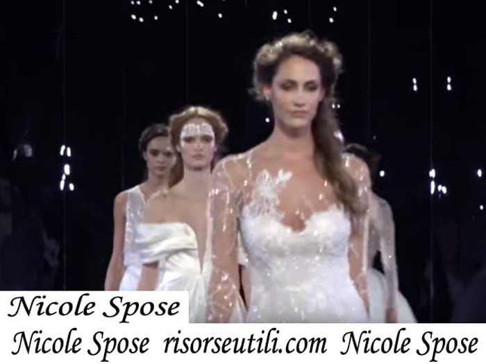 Fashion Show Bridal Nicole Spose 2019 Spring Summer