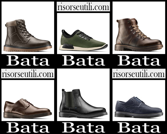 Shoes Bata 2018 2019 Men's New Arrivals Fall Winter