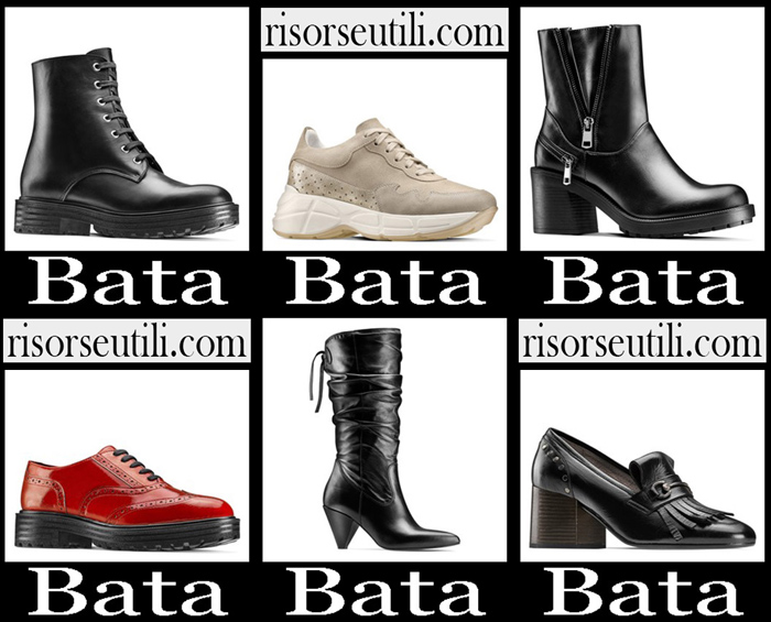 Shoes Bata 2018 2019 Women's New Arrivals Fall Winter