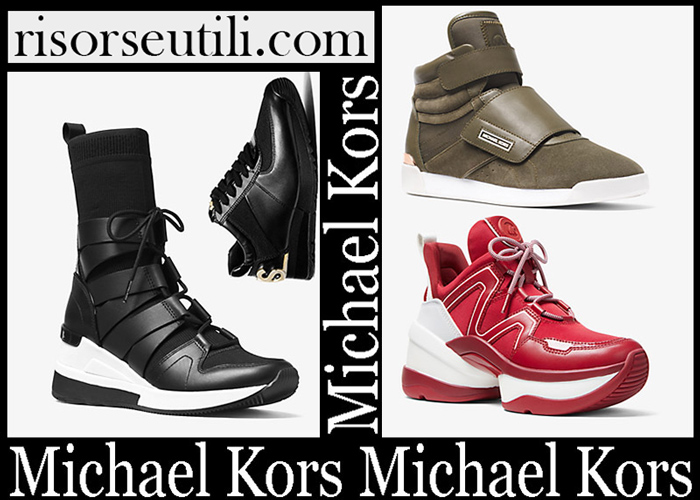 Sneakers Michael Kors 2018 2019 Women's New Arrivals Fall Winter