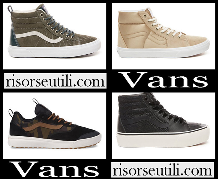 Sneakers Vans 2018 2019 Women's New Arrivals Fall Winter