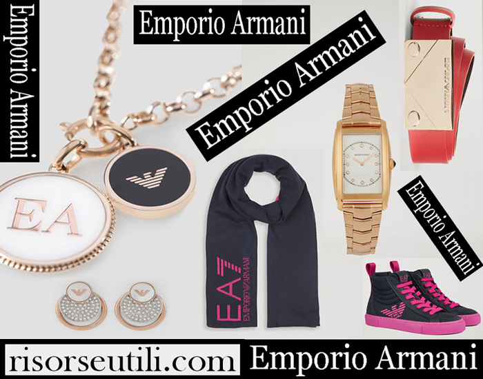 Gift Ideas Emporio Armani Women's Accessories New Arrivals
