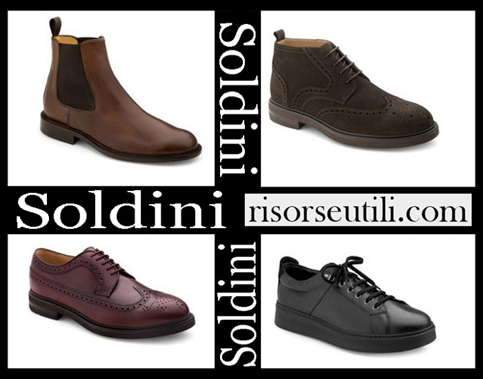 Shoes Soldini 2018 2019 Men's New Arrivals Fall Winter