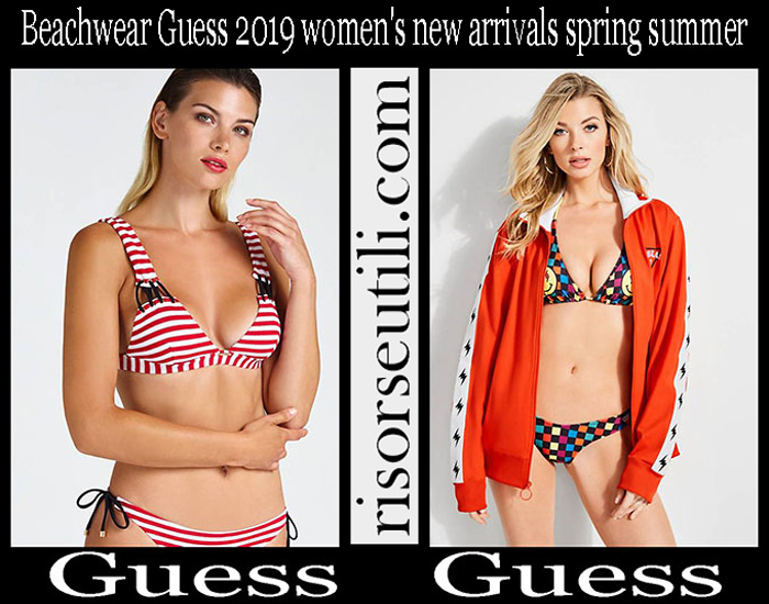 Beachwear Guess 2019 Women's New Arrivals Spring Summer