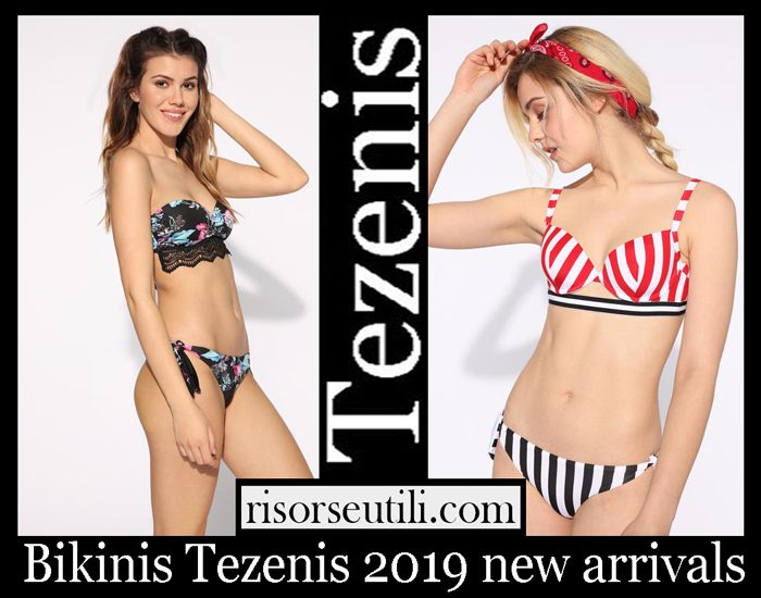 New Arrivals Tezenis 2019 Women’s Swimwear