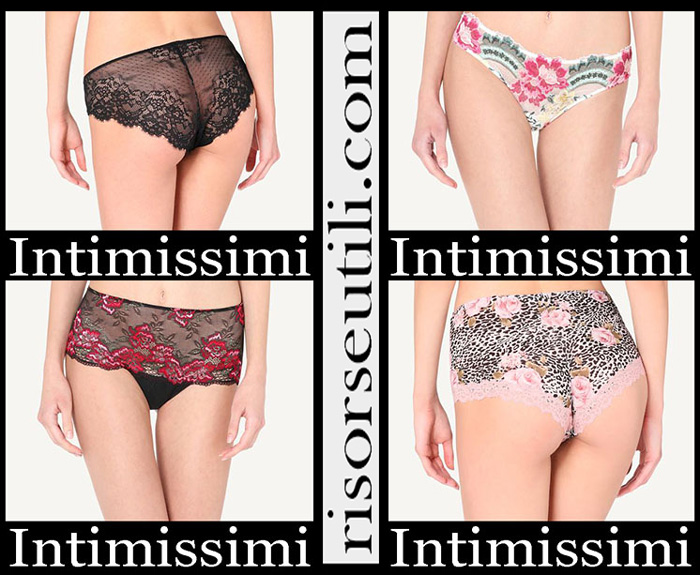 Panties Intimissimi 2019 Women's New Arrivals Underwear