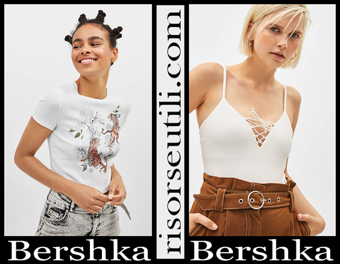 T Shirts Bershka 2019 Women's New Arrivals Spring Summer