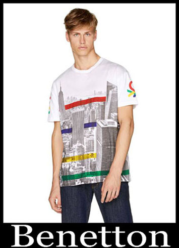 T Shirts Benetton 2019 New Arrivals Mens Summer 19