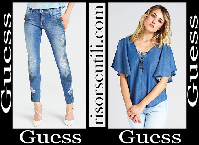 Jeans Guess Women's New Arrivals Clothing Accessories