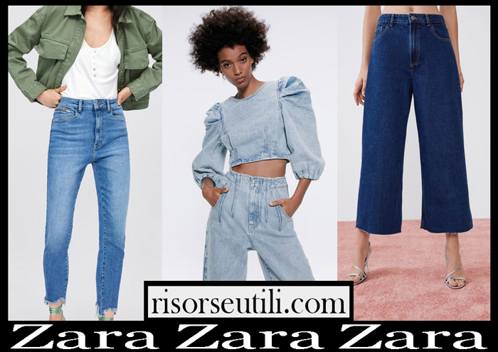New Zara Jeans 2019 2020 Collection For Women