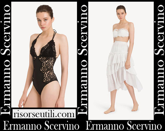 Ermanno Scervino beachwear 2020 bikinis swimsuit