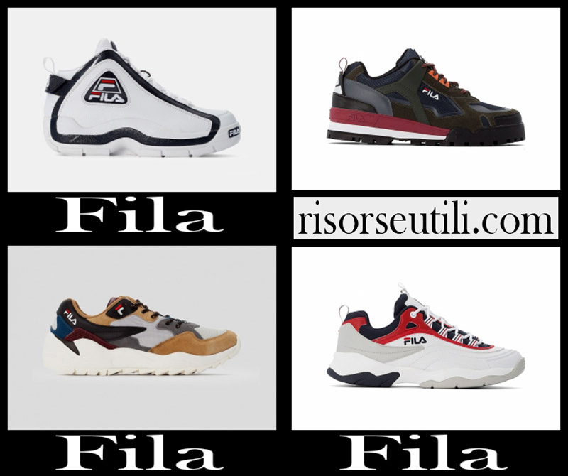 New arrivals Fila shoes 2020 sneakers for men