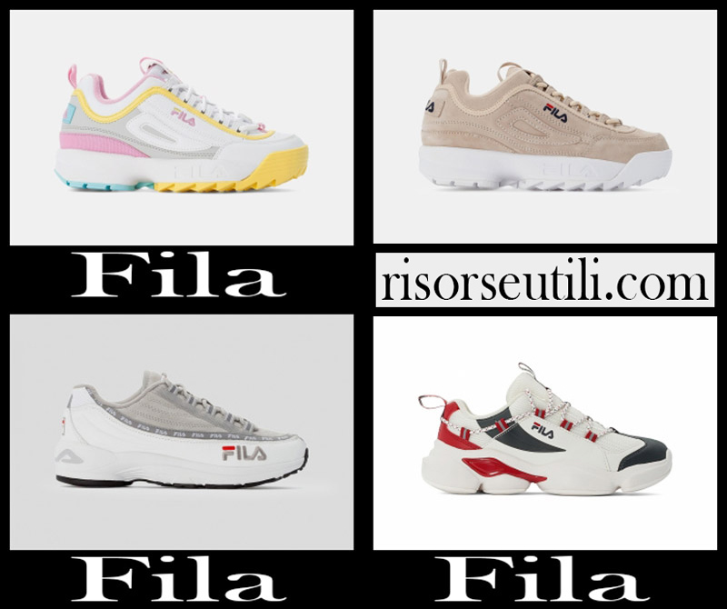 New arrivals Fila shoes 2020 sneakers for women