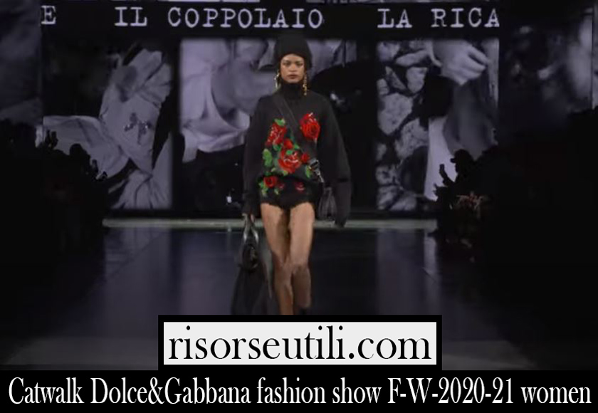 Runway Dolce Gabbana F W 2020 21 womens fashion show