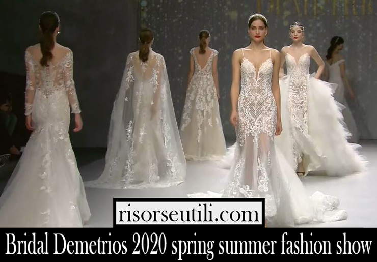 Bridal Demetrios 2020 spring summer fashion show