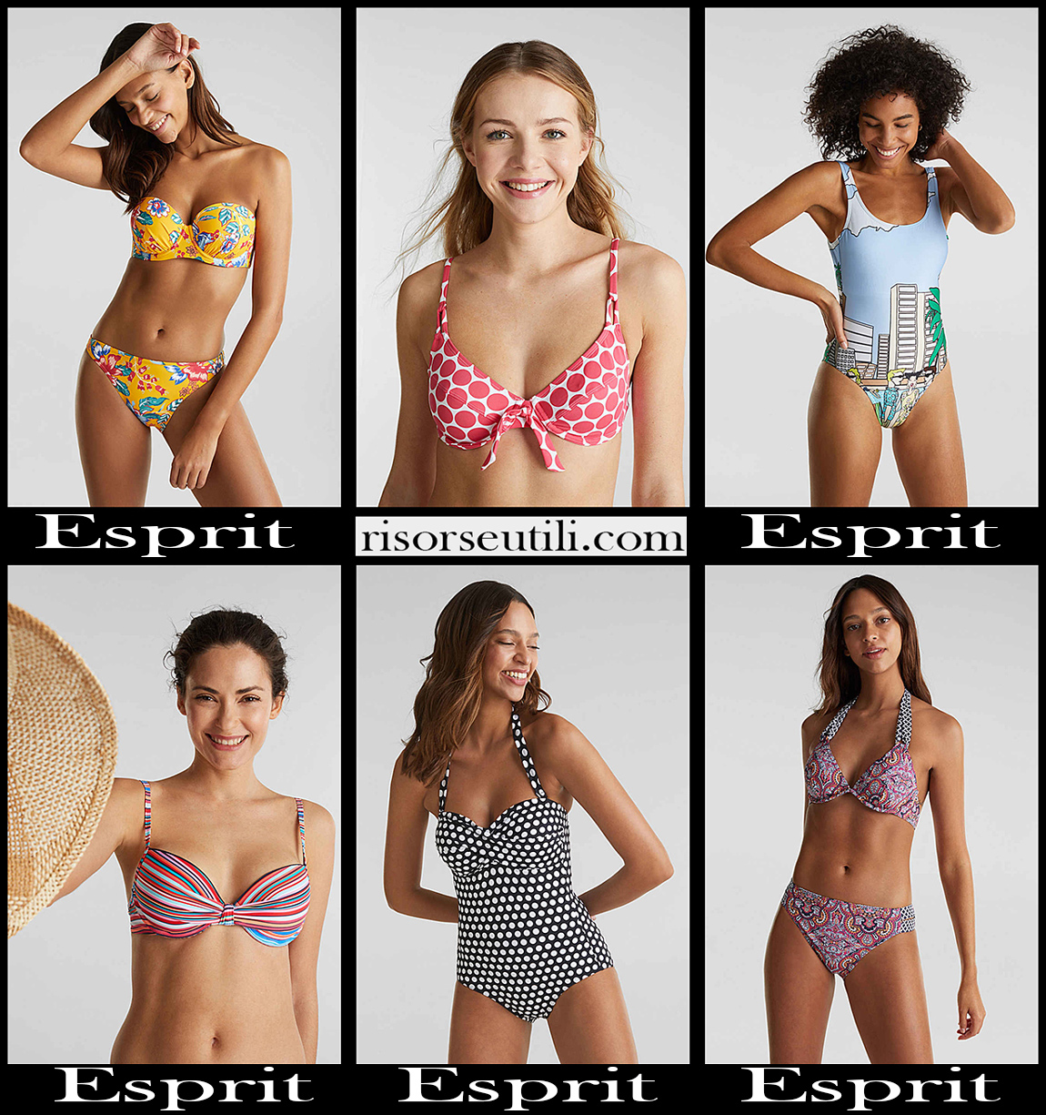 Esprit bikinis 2020 accessories womens swimwear Esprit bikinis 2020 accessories womens swimwear