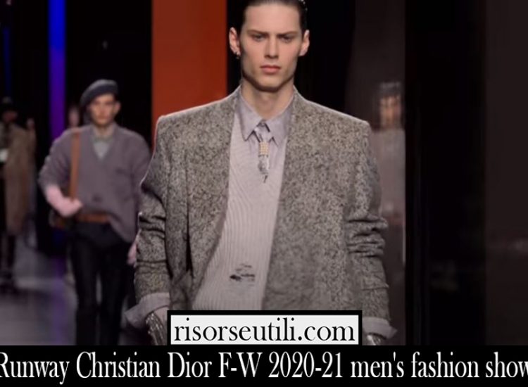 Runway Christian Dior F W 2020 21 mens fashion show