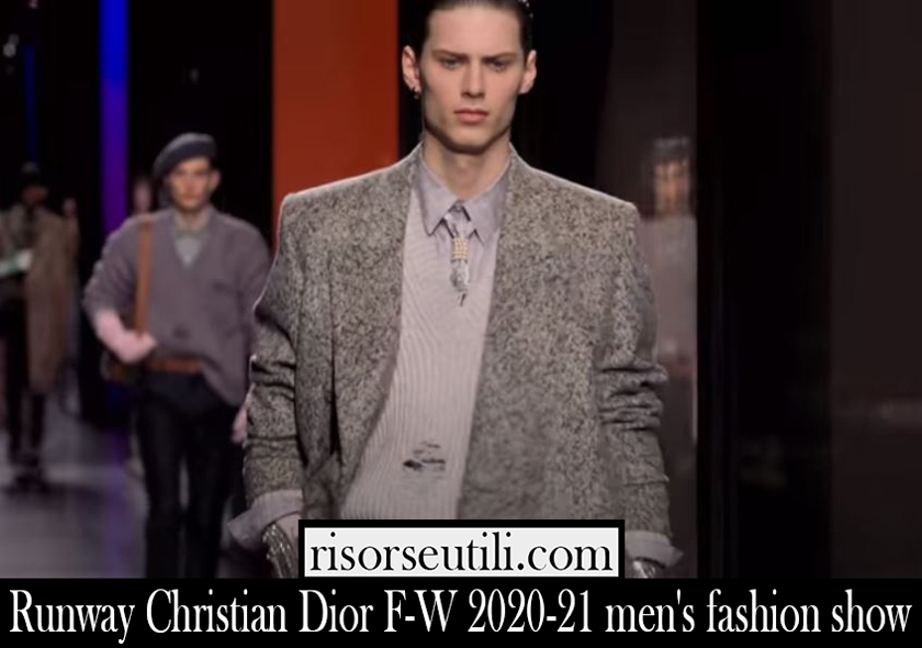 Runway Christian Dior F W 2020 21 mens fashion show