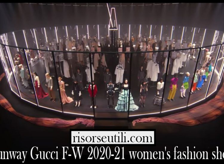 Runway Gucci F W 2020 21 womens fashion show