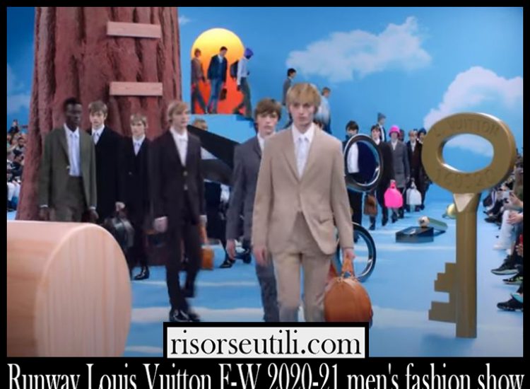 Runway Louis Vuitton F W 2020 21 mens fashion show