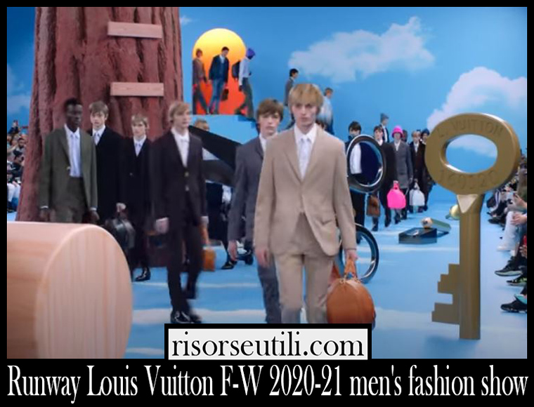 Runway Louis Vuitton F W 2020 21 mens fashion show